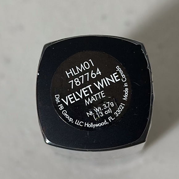 Palladio Herbal Matte Lipstick, Velvet Wine Full Coverage Matte Lipstick - Picture 1 of 3